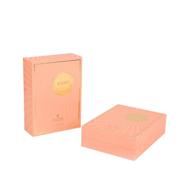 Boîte d'emballage à parfum d'encens à la flamme, stratification à toucher doux