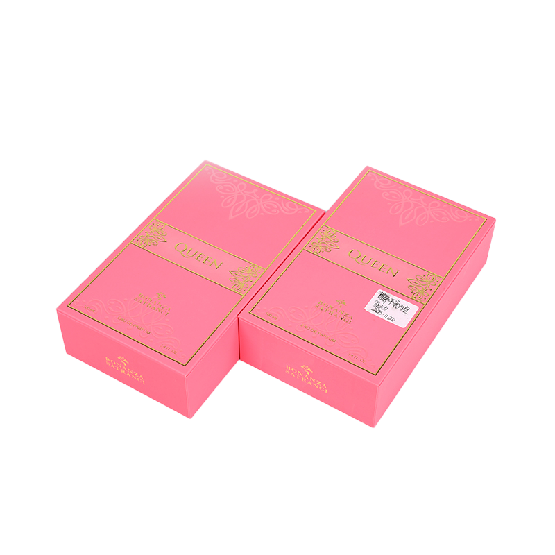 Pure boîte de parfum du désert avec tamponnage à chaud en or Pure boîte de parfum du désert avec tamponnage à chaud en or