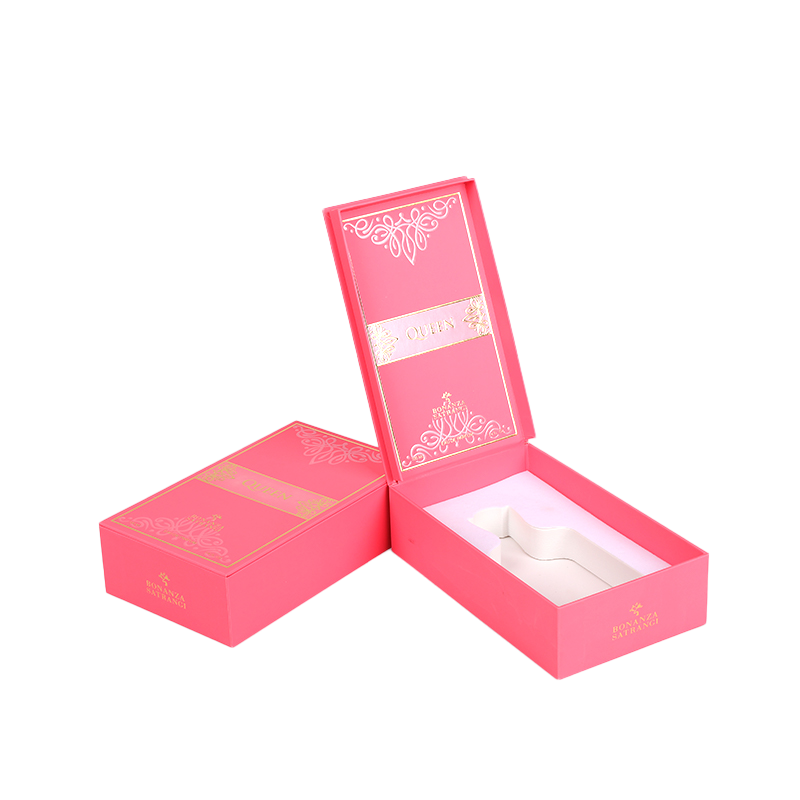 Pure boîte de parfum du désert avec tamponnage à chaud en or Pure boîte de parfum du désert avec tamponnage à chaud en or