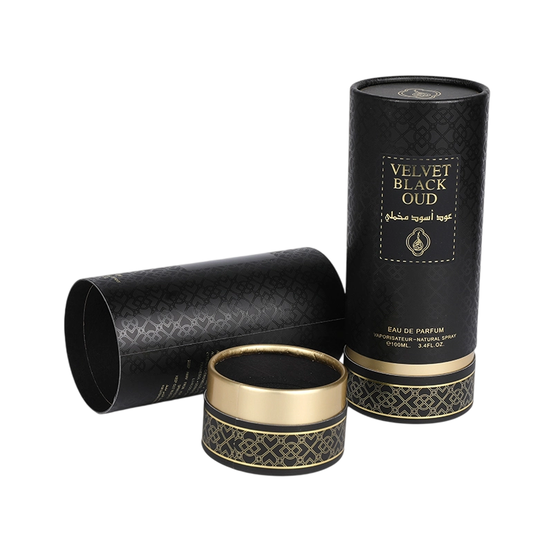 Papier cylindre mystique noir peut