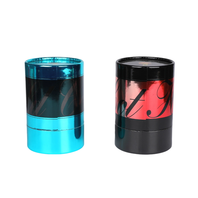 Tube en papier 120gsm peut pour luxueux parfum et emballage cadeau