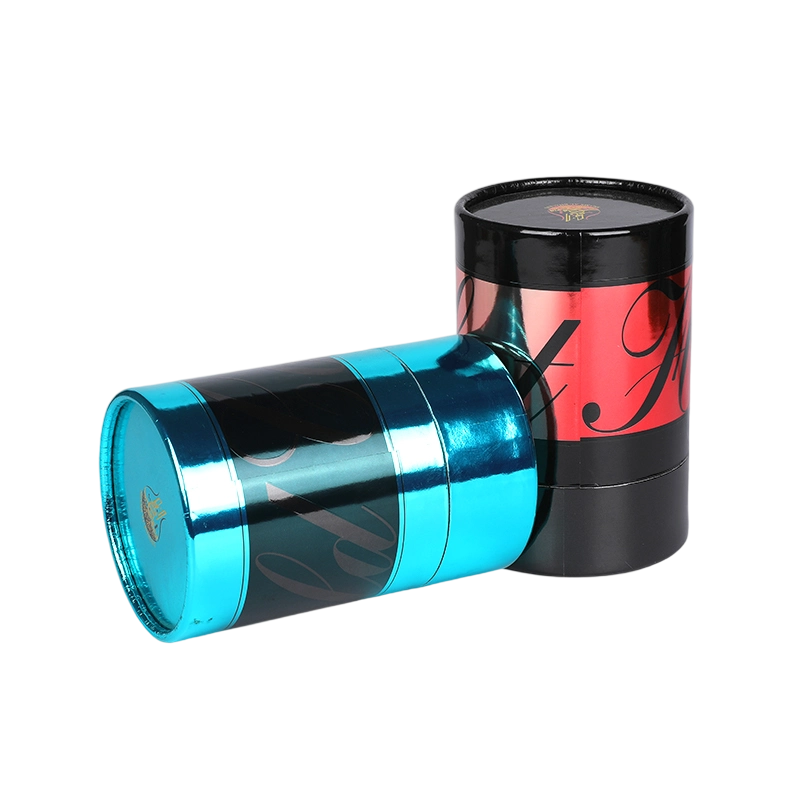 Tube en papier 120gsm peut pour luxueux parfum et emballage cadeau