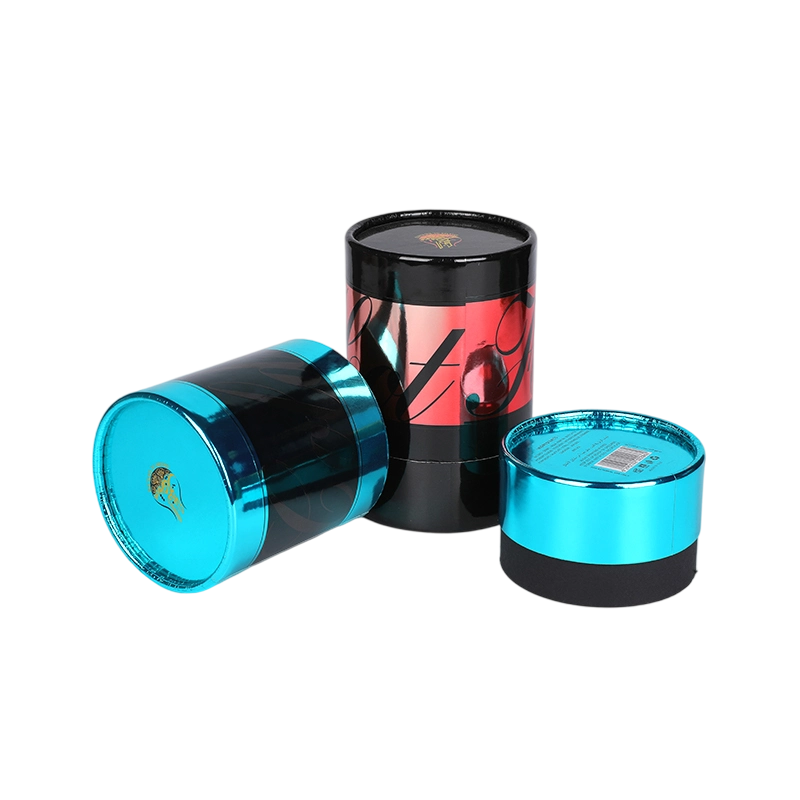Tube en papier 120gsm peut pour luxueux parfum et emballage cadeau