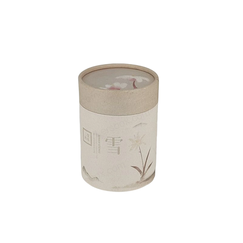 Boîte à tube en papier polyvalent pour les enceintes sécurisées, la marque personnalisée et les solutions d'emballage durables HT004