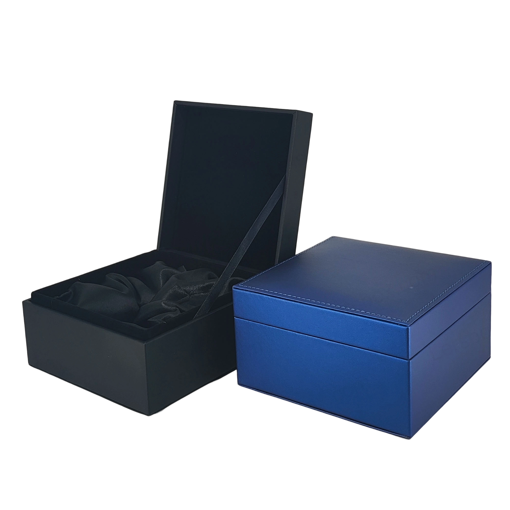 Boîte en cuir PU pour solutions d'emballage élégantes et expédition sécurisée pour les produits premium PU001