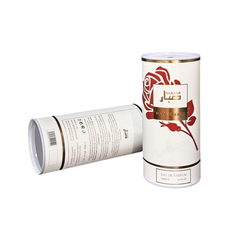 Boîtes à tube en papier durable avec designs personnalisés pour une présentation élégante et des solutions d'expédition sécurisées HT002