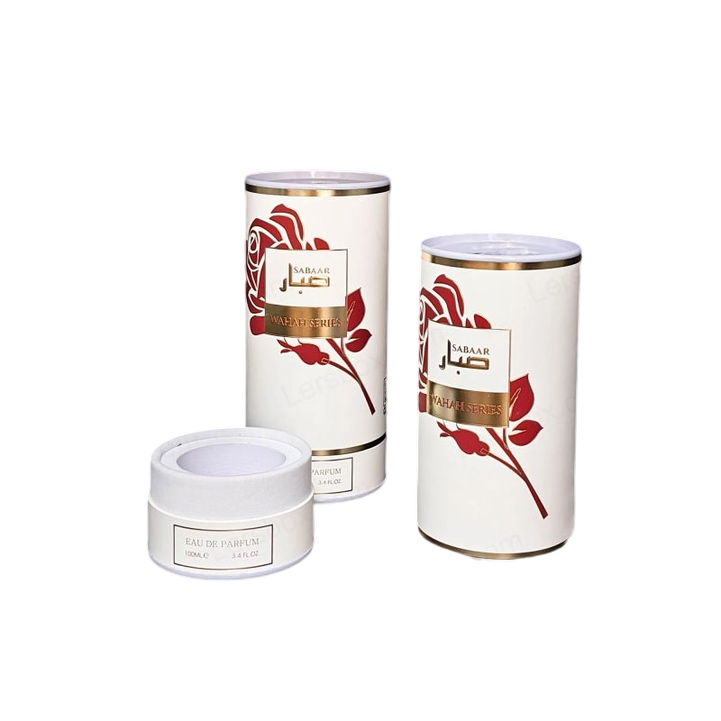 Boîtes à tube en papier durable avec designs personnalisés pour une présentation élégante et des solutions d'expédition sécurisées HT002
