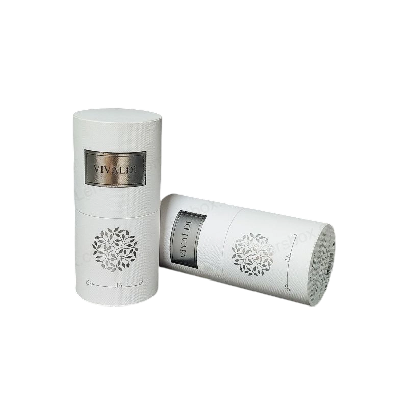 Boîtes de tube en papier pliable pour un stockage efficace et des options d'emballage de produits élégants HT003