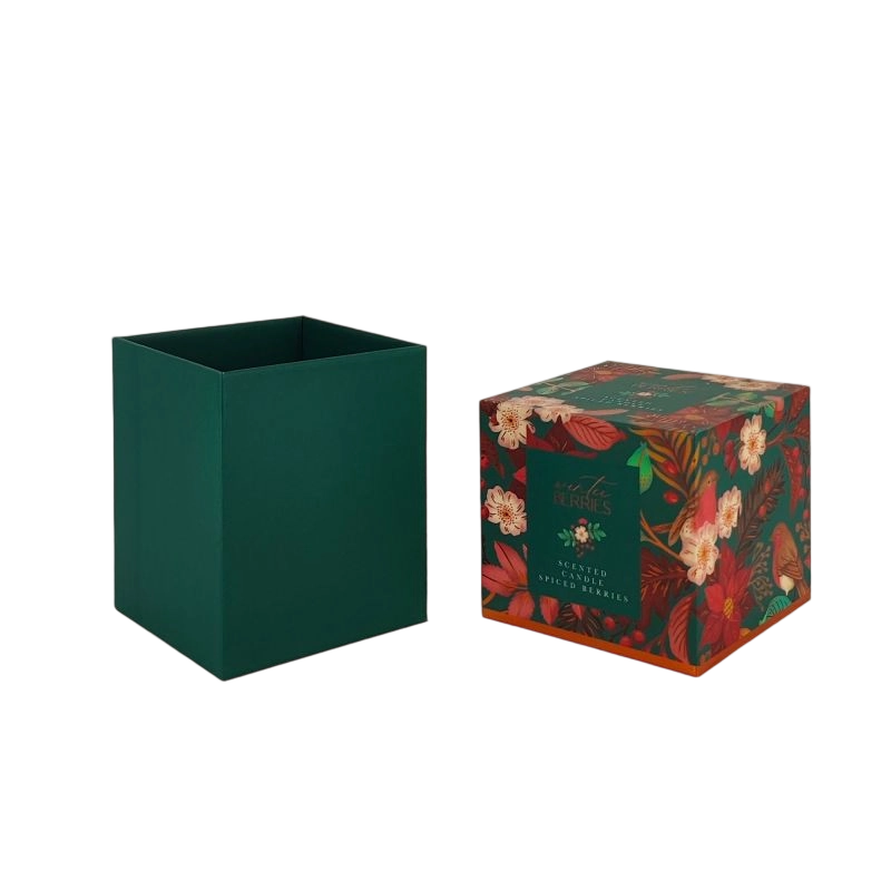 Boîte de parfum en feuille d'or avec plateau en mousse EVA et conception robuste artisanale HP022