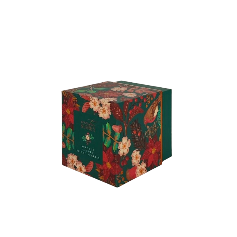 Boîte de parfum en feuille d'or avec plateau en mousse EVA et conception robuste artisanale HP022