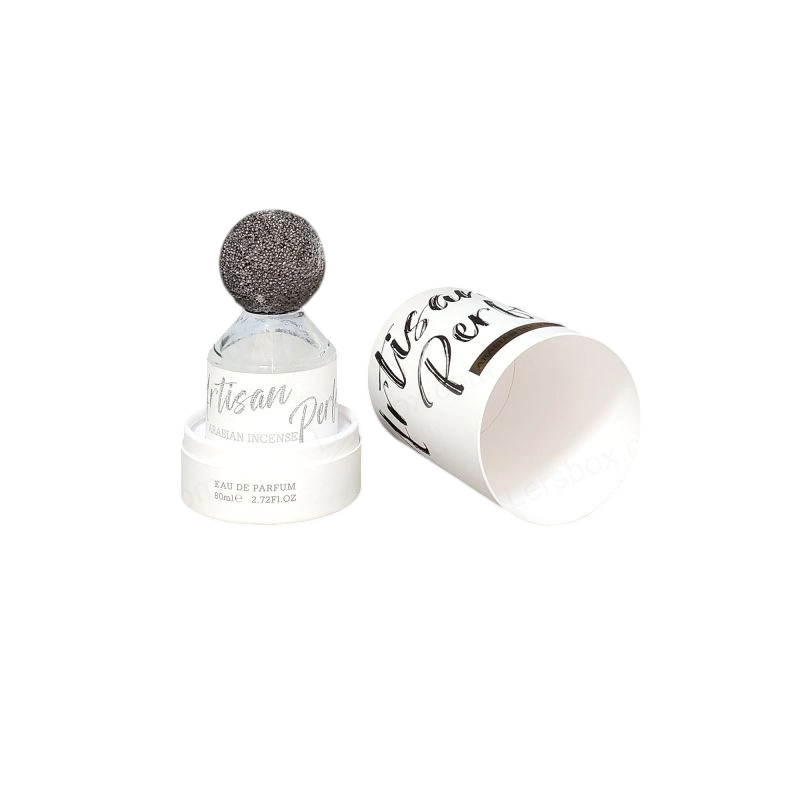 Boîtes de tube en papier imprimées pour les produits de luxe, idéal pour les solutions d'expédition et d'emballage de vente au détail HT008