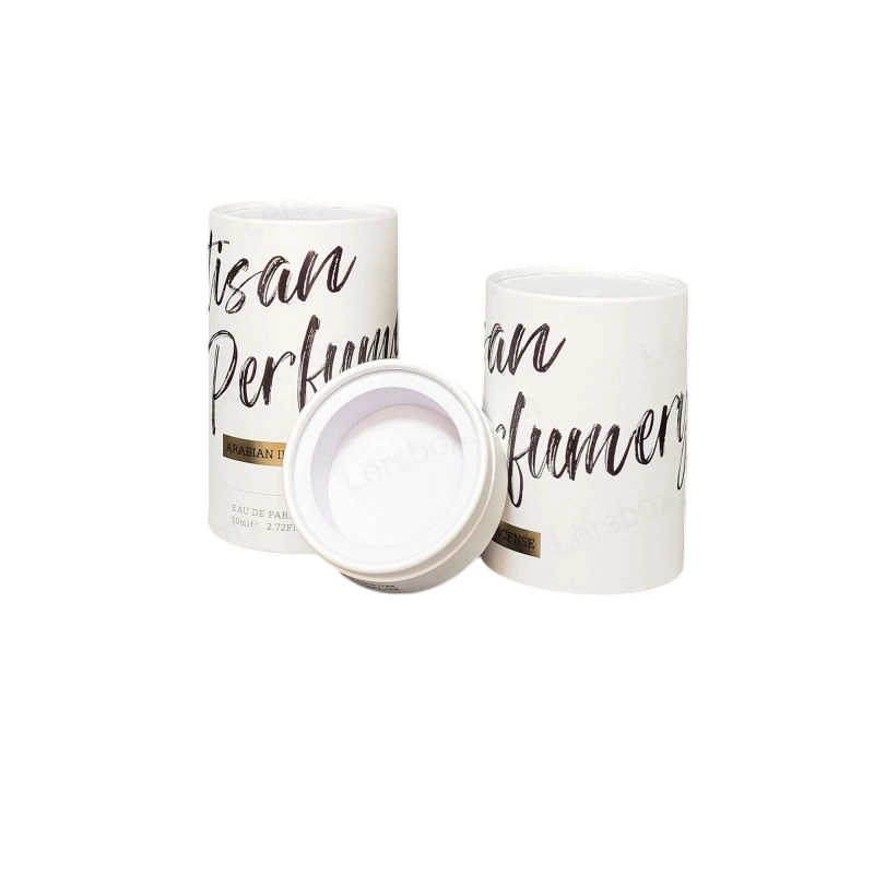 Boîtes de tube en papier imprimées pour les produits de luxe, idéal pour les solutions d'expédition et d'emballage de vente au détail HT008