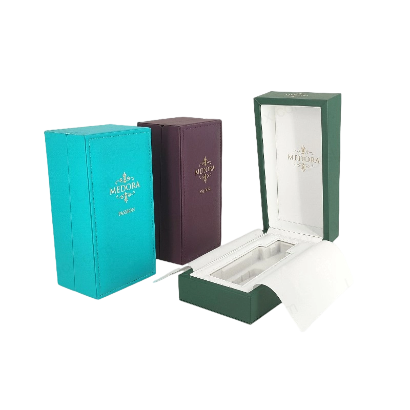 Boîtes en cuir PU pour emballage de luxe, parfait pour les cadeaux, l'affichage de la vente au détail et le rangement PU003