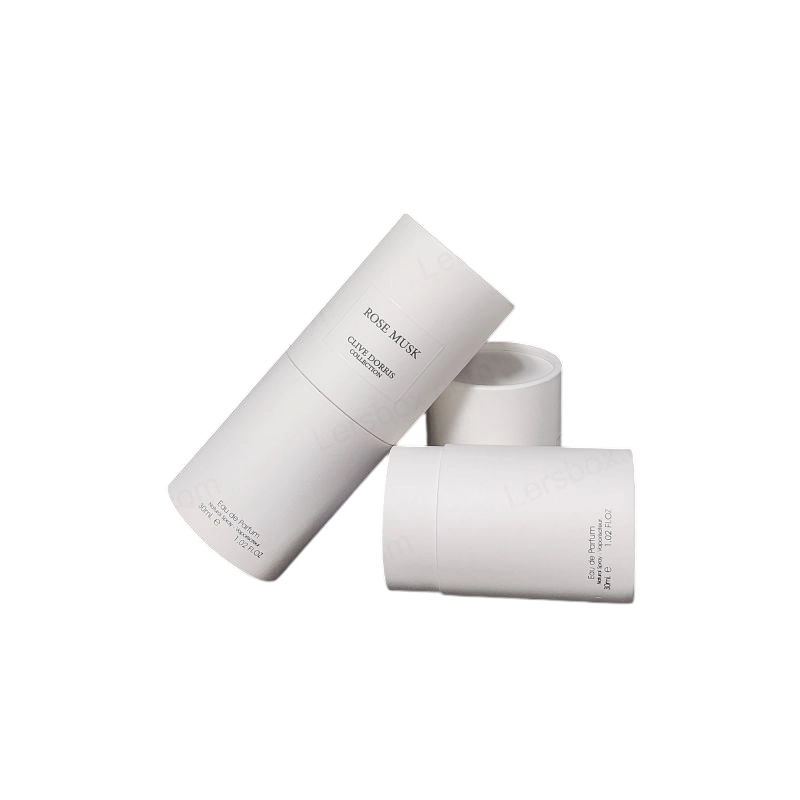 Boîtes à tube en papier pour cadeaux, abonnements et produits spécialisés avec une marque personnalisée HT013